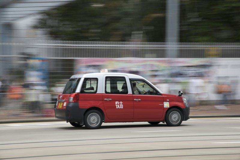 Hong Kong traffic scene